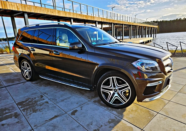 Mercedes-Benz GL cena 122000 przebieg: 343000, rok produkcji 2013 z Wąchock małe 781